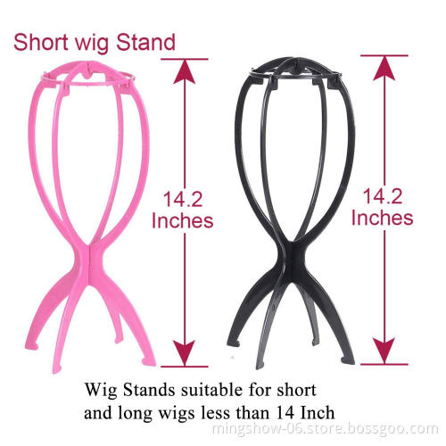 White plastic wig stand hat display wig head holders 18 x 3 free ship
